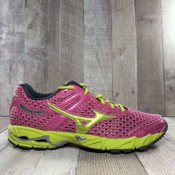 Mizuno Wave Precision 13 Women's Size 9 Running Shoes Athletic Sneakers Pink - Picture 7 of 13